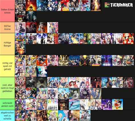 meine anime liste.